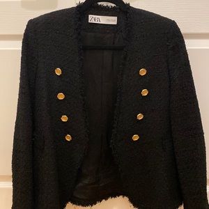 Zara Tweed Blazer- XS